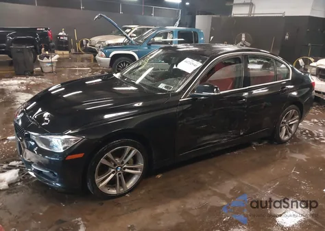 2015 BMW 335I xDrive z USA, uszkodzony, nr VIN WBA3B9G52FNR93071